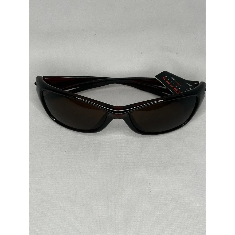 Serfas Optics Swivel Cycling Sunglasses Brown Lenses‎ Vintage Color: Rootbeer